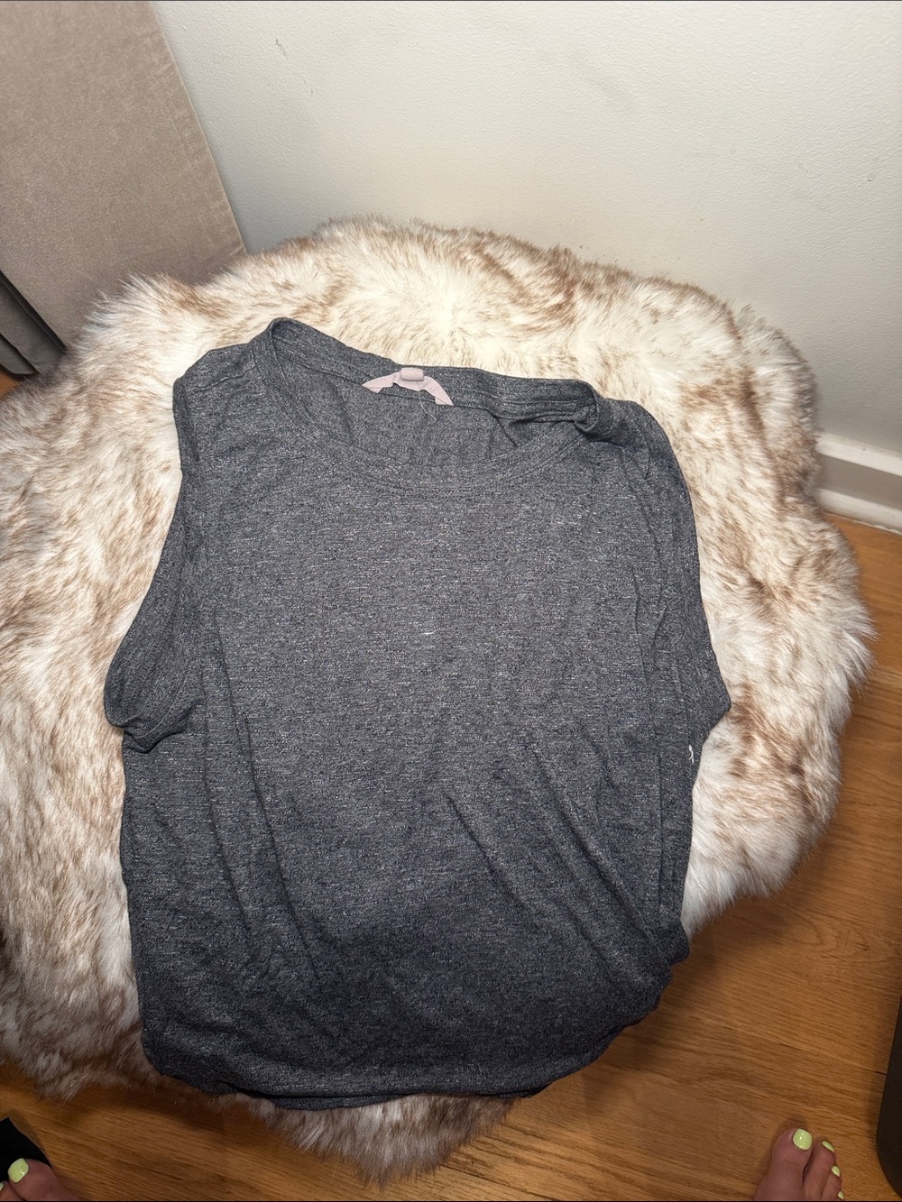 Athleta Charcoal Gray Tank Top